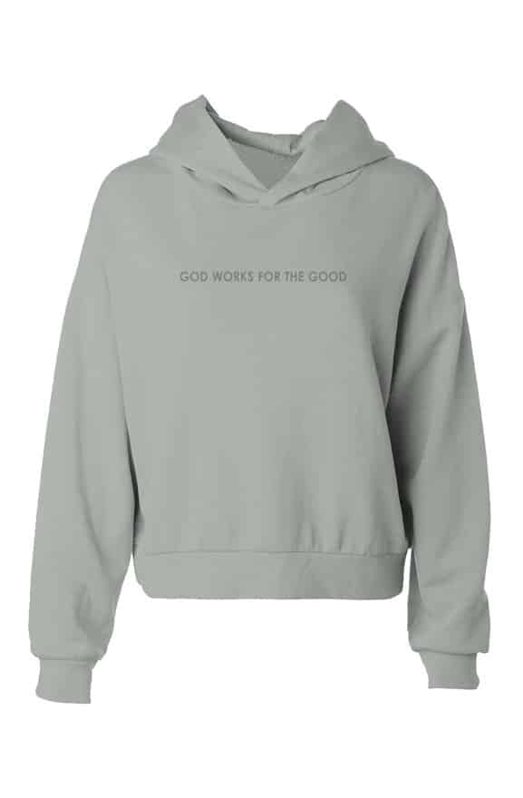 jpg God Works For the Good Hip Height Hoodie