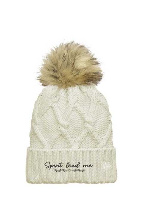 Spirit Lead Me Furr Pom Beanie