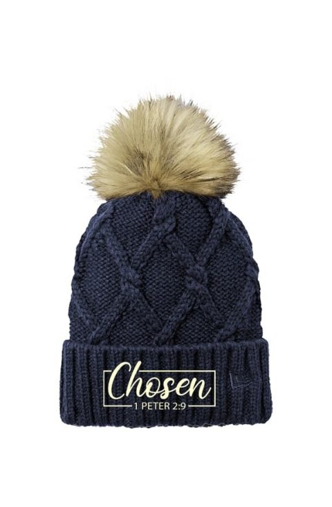Chosen Furr Pom Beanie
