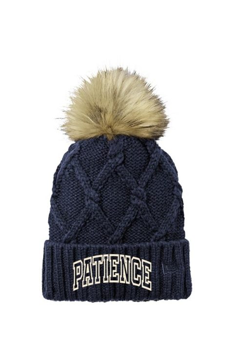 PATIENCE Furr Pom Beanie