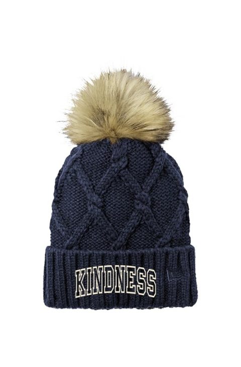 KINDNESS Furr Pom Beanie