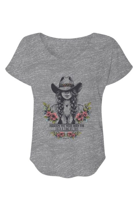 Youthful Perhaps You Were Born Dolman Tee