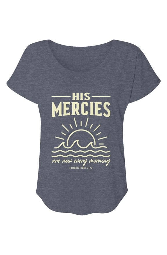 jpg Youthful His Mercies Dolman Tee