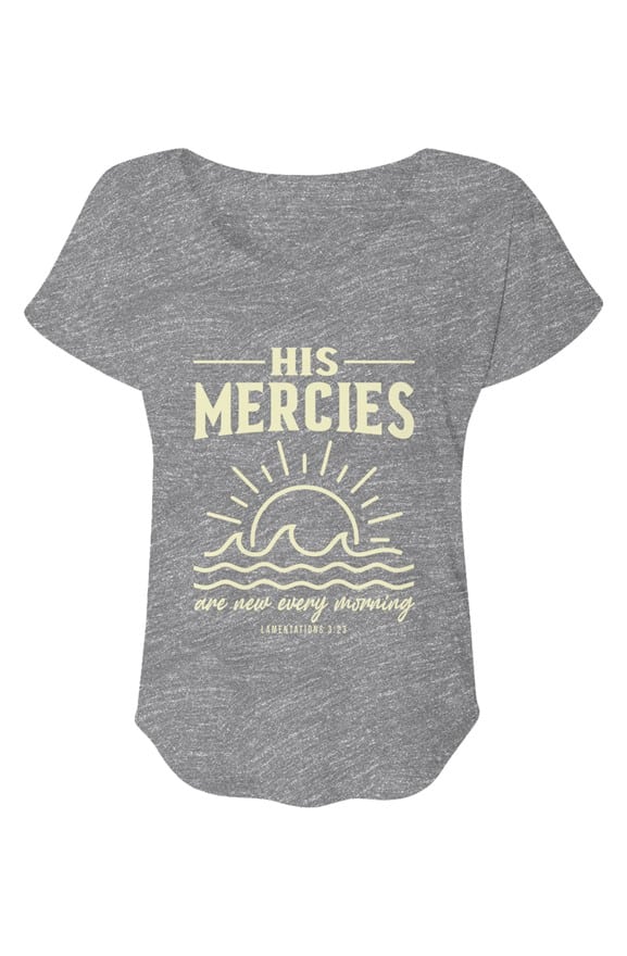 jpg Youthful His Mercies Dolman Tee