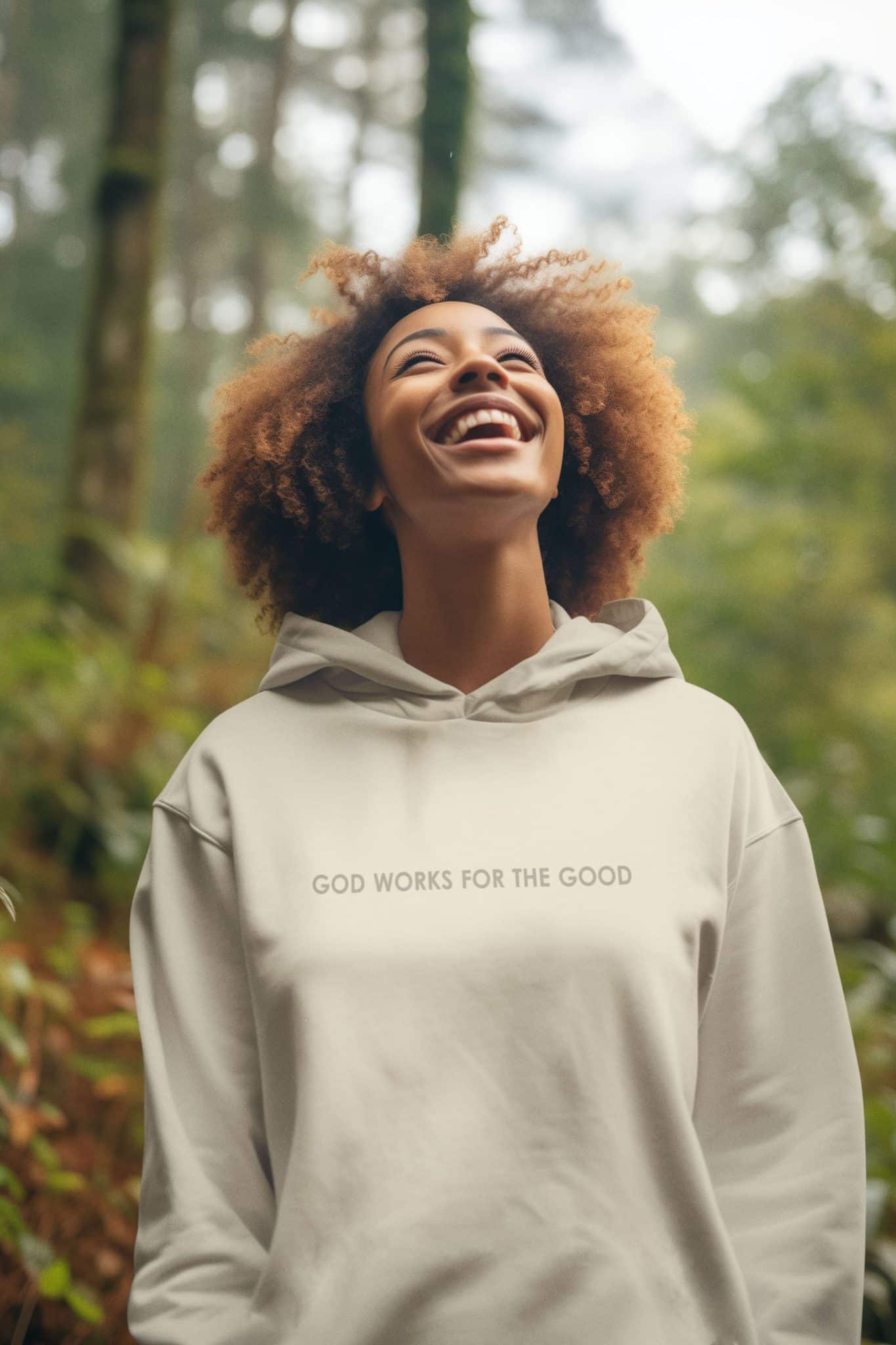God Works For Good Hip Height Hoodie Bone God Works For Good Hip Height Hoodie Bone