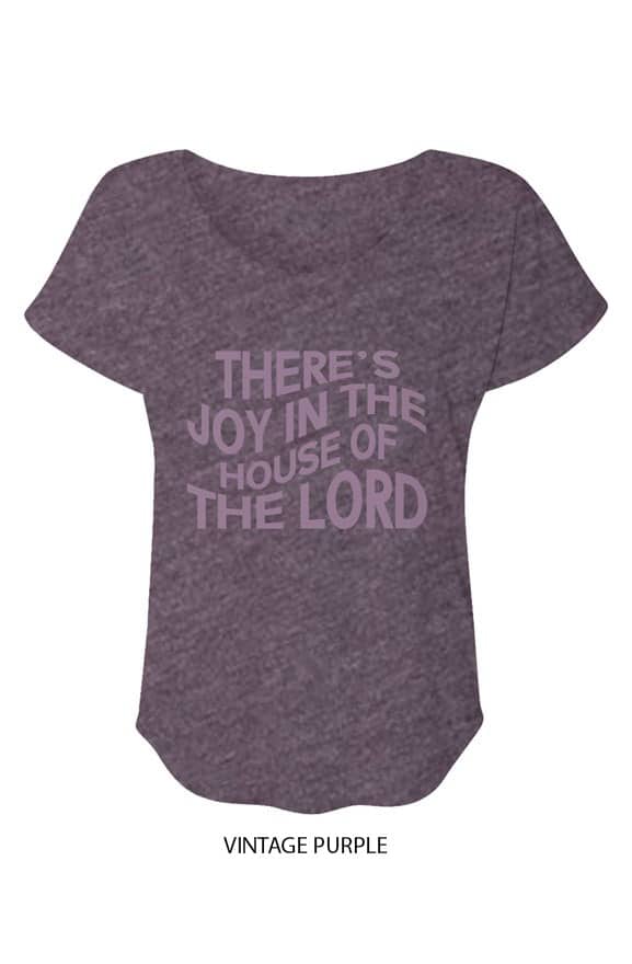 There s Joy in The house Vintage Purple There s Joy in The house Vintage Purple
