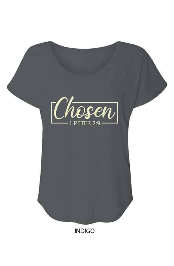 Timeless Chosen Dolman Tee indigo Timeless Chosen Dolman Tee indigo