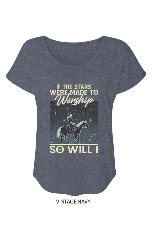 Timeless If the Stars Were Made to Worship Dolman vintagenavy Timeless If the Stars Were Made to Worship Dolman vintagenavy