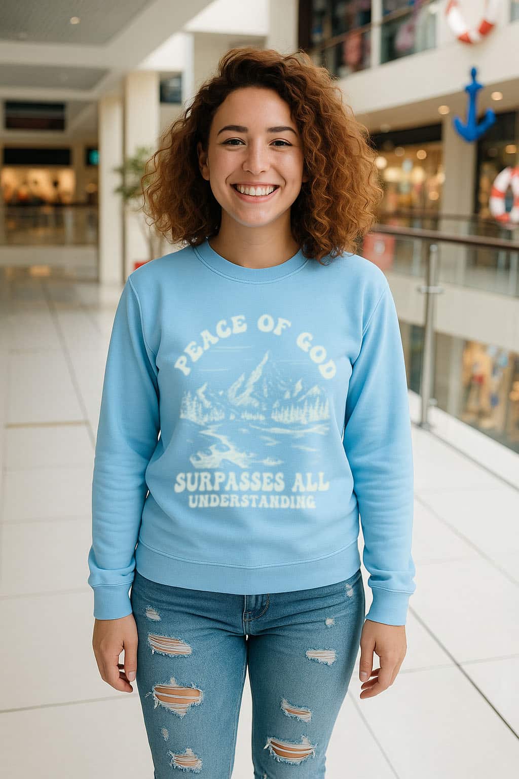 Peace of God Heavy Blend Crewneck Sweatshirt Peace of God Heavy Blend Crewneck Sweatshirt