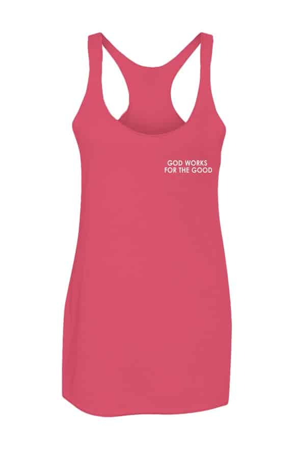 jpg Active God Work For the Good Racerback Tank