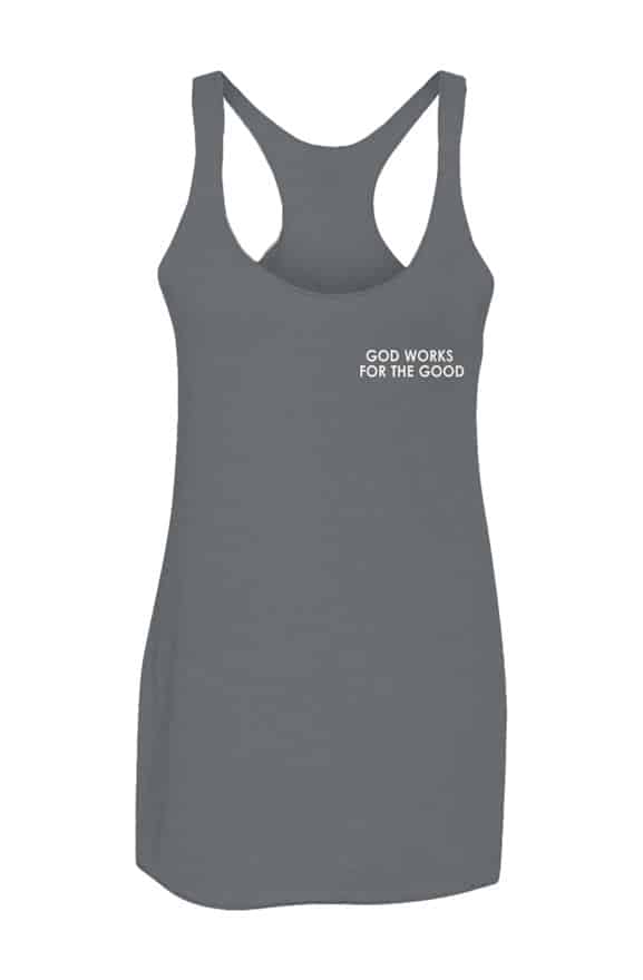 jpg Active God Work For the Good Racerback Tank
